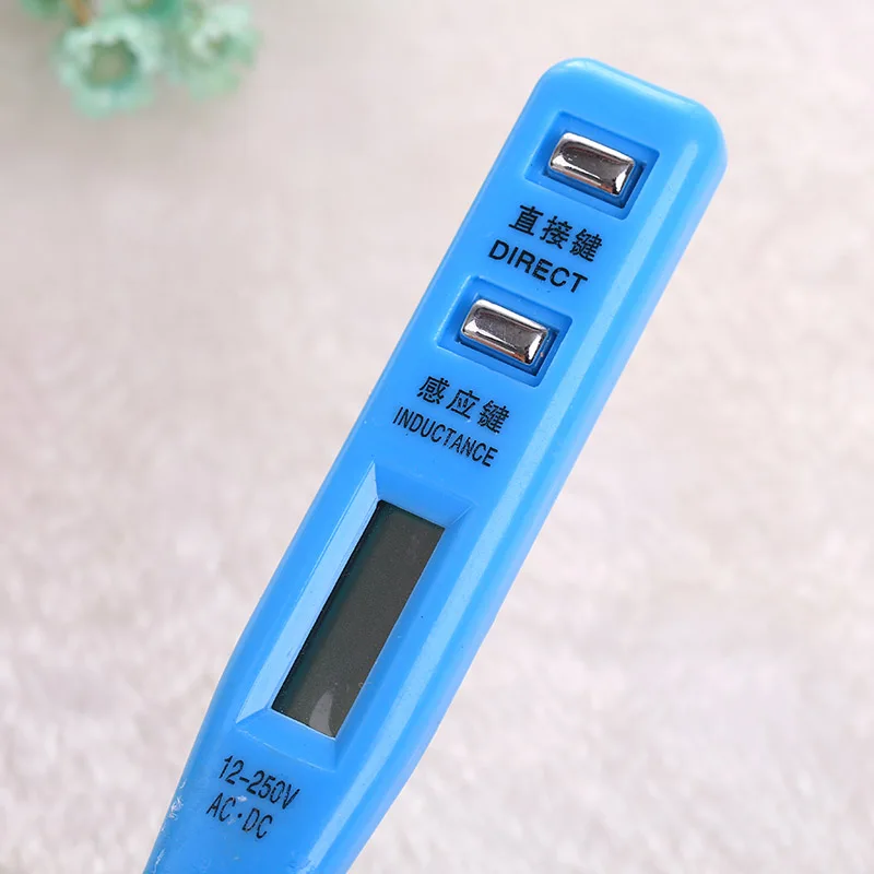 Corful 12 V 250 AC/DC Цифровой Электрический тестер Ручка детектор индукции