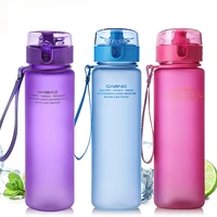 400560ml sports cup leakproof plastic water bottle portable student cup summer children customized new product creative cup