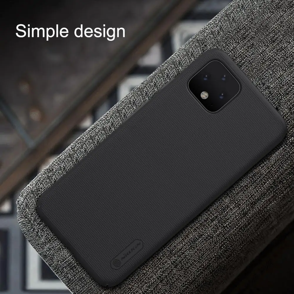 

NILLKIN Case for Google Pixel 4/Pixel 4 XL Case Cover,Super Frosted Shield matte hard back cover with phone case for Google
