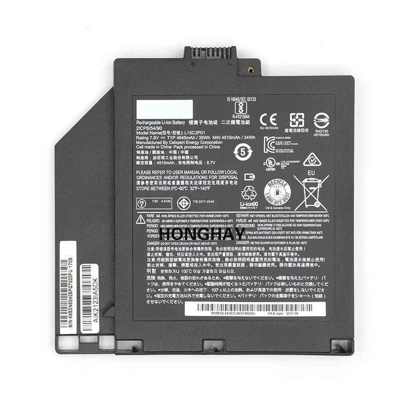 HONGHAY L15C2P01 оптический привод ноутбука ODD батарея для Lenovo V310-14 V310-15 V110-15 V110-14 V330-15isk