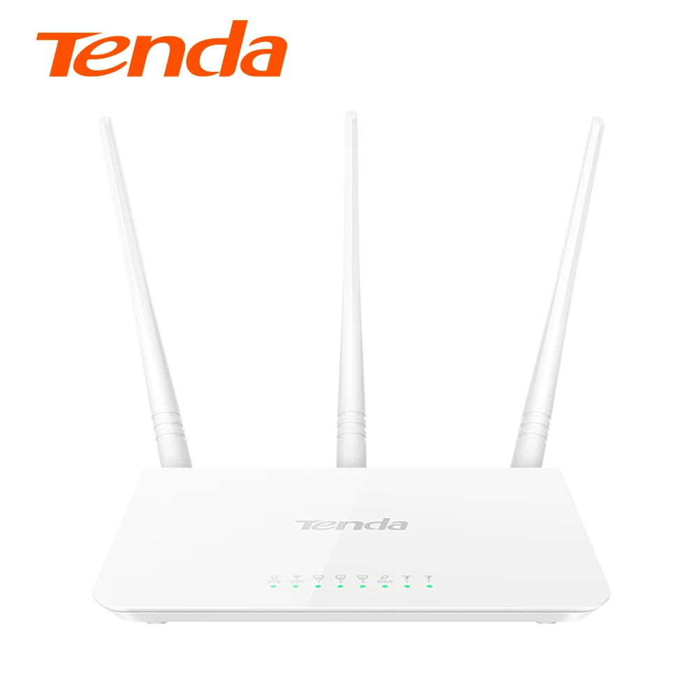 Tenda F3 300 Мбит / с Беспроводной маршрутизатор Wi Fi Ретранслятор Многоязычная