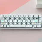 Колпачки для клавиш с точками Cherry Profile PBT, белая механическая клавиатура с сублимационной печатью, колпачки для клавиш с 119 клавишами, совместимы с переключателями MX