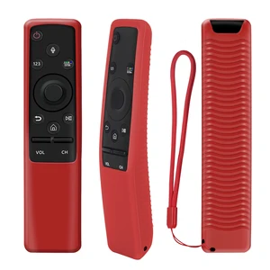 remote control case for samsung smart tv bn59 01241a bn59 01242a bn59 01266a ua49ks7300 cover silicone shockproof with loop cape free global shipping