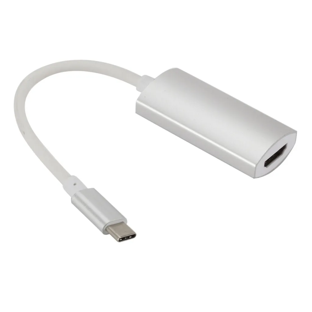 Binmer 19,5 см USB 3,1 Тип C USB-C к HDMI 4K кабель HDTV адаптера для samsung Galaxy Note 10/10 плюс Mac Book Air# G1