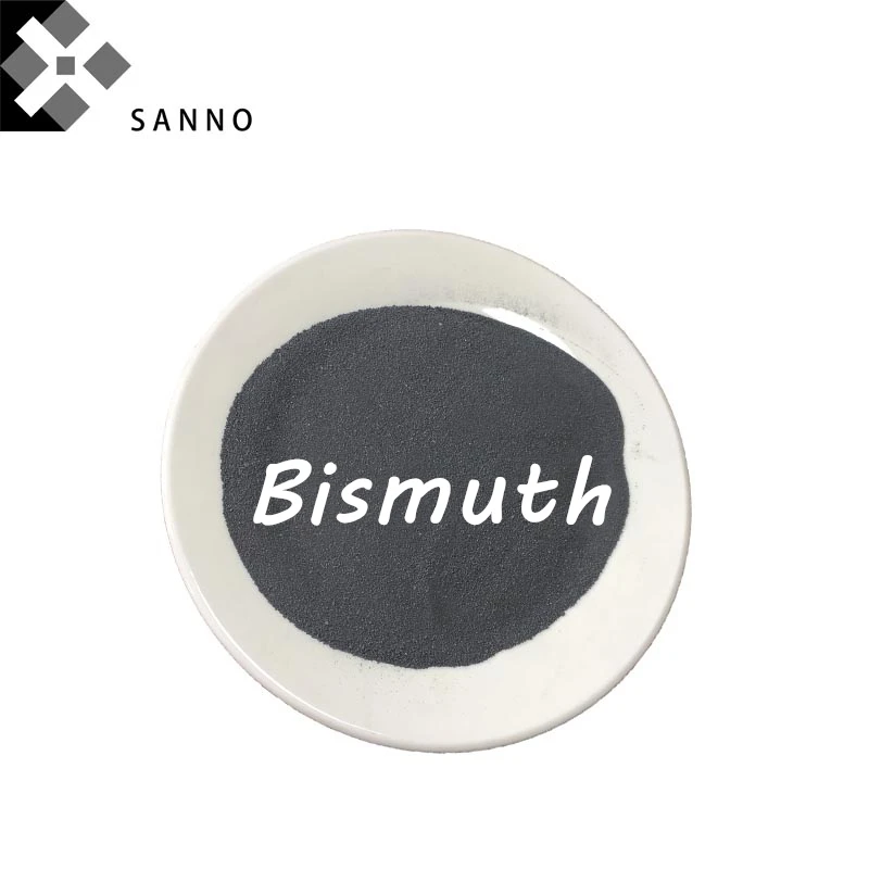 Высокочистый 99.9% порошок висмута ультратонкий биметаллический сплав для