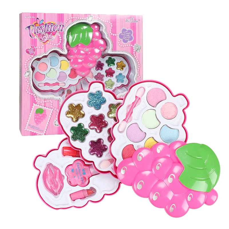 Новый модный набор для макияжа девочек детские игрушки ролевых игр принцесс