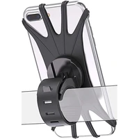 360%c2%b0 rotating bike phone holder for iphone 12 11 pro max samsung xiaomi support anti fall motorcycle bicycle cellphone holder