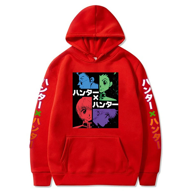 

Full-time HUNTER Cosplay Costumes Hoodie Spring and Autumn Harajuku Sweatshirts Anime Adult COS Tops Christmas Halloween Gift