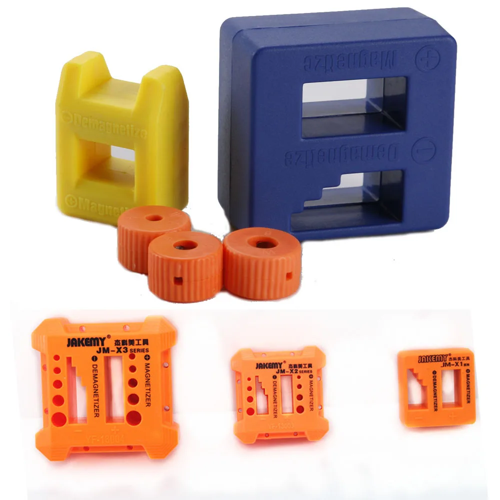 2 In 1 Magnetizer Demagnetizer Tool Magnetizing Metal Magnetized Driver Magnetic Bit Holder For Screwdriver Bitset Wrench Bench |