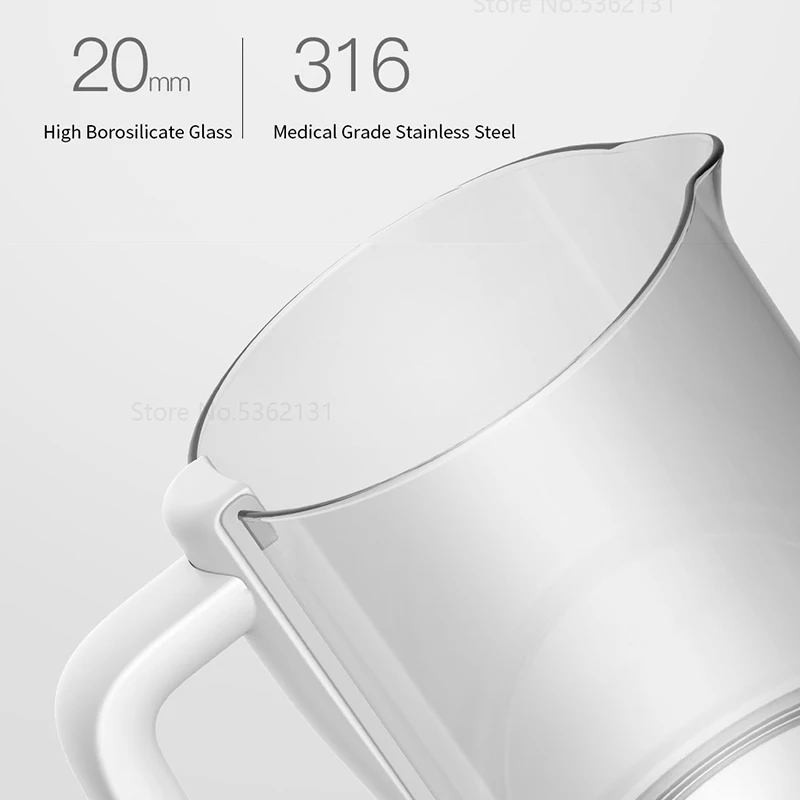 

Youpin Dr.Dan Milk Warmer Thermostatic Milk Regulator Smart Milk Maker Heater Baby Brewing Milk Powder Kettle Dechlorination