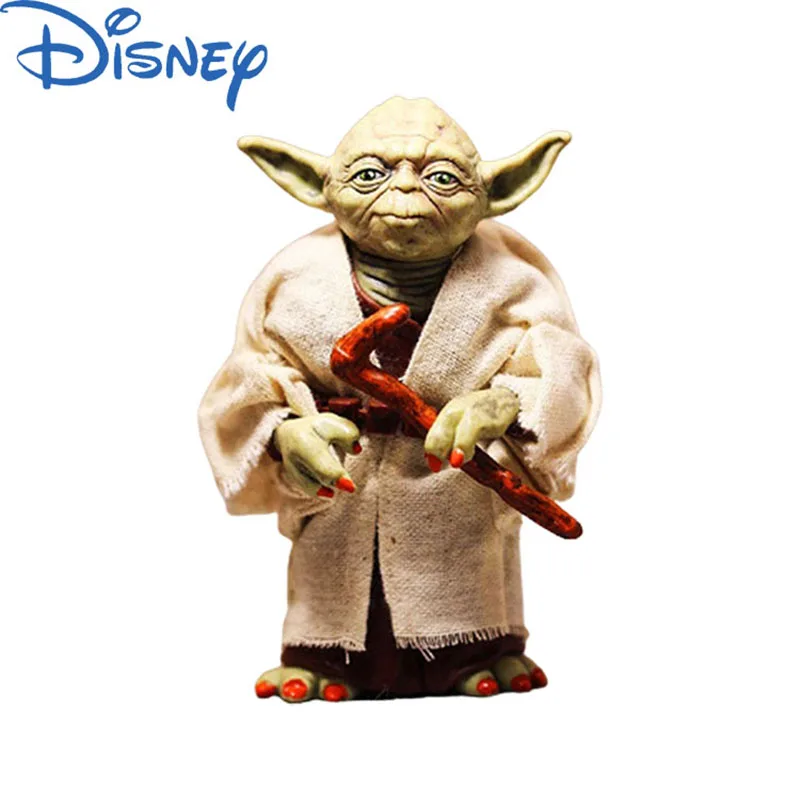 

13cm Disney Star Wars Toy Master Yoda PVC Doll Mandalorian Series Action Figure Toy Mini Yoda Model Child Christmas Gift