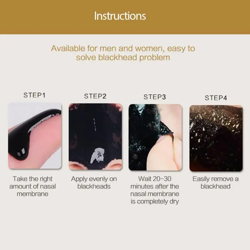 Маска для удаления черных точек на лице крем ухода за кожей сужение поры акне