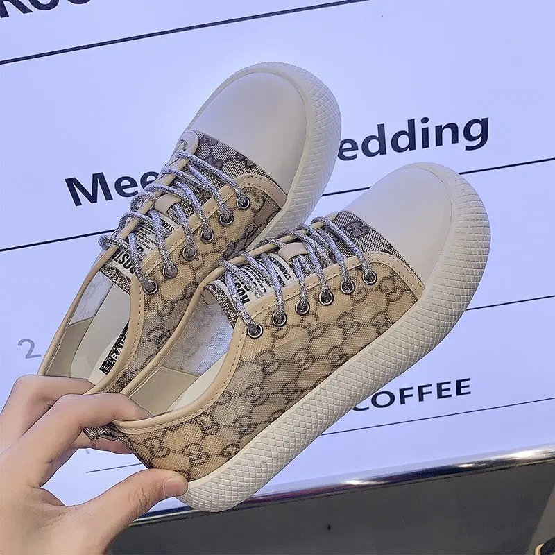 

Women Vulcanize Shoes Sneakers Ladies Fashion letter printing Casual Shoes Summer Mesh Breathable Sneaker Femme Zapatillas Mujer
