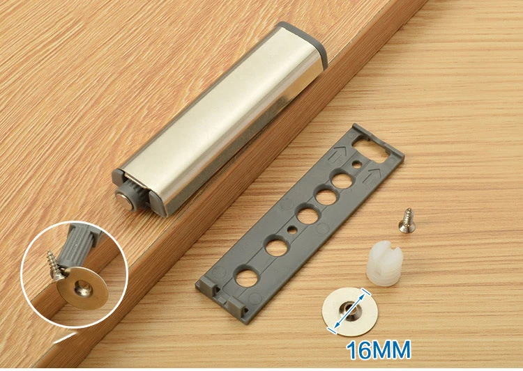 

KAK 10 шт. фиксаторы шкафа скрытые ручки из нержавеющей стали