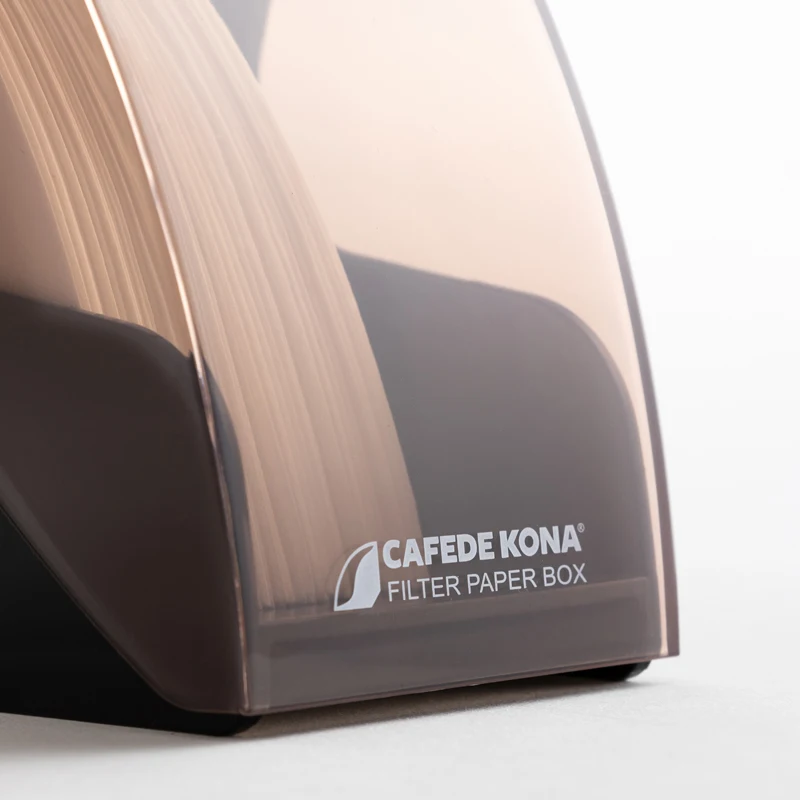 Cafede kona V60 держатель для бумаги с фильтром в форме конуса бумажная коробка