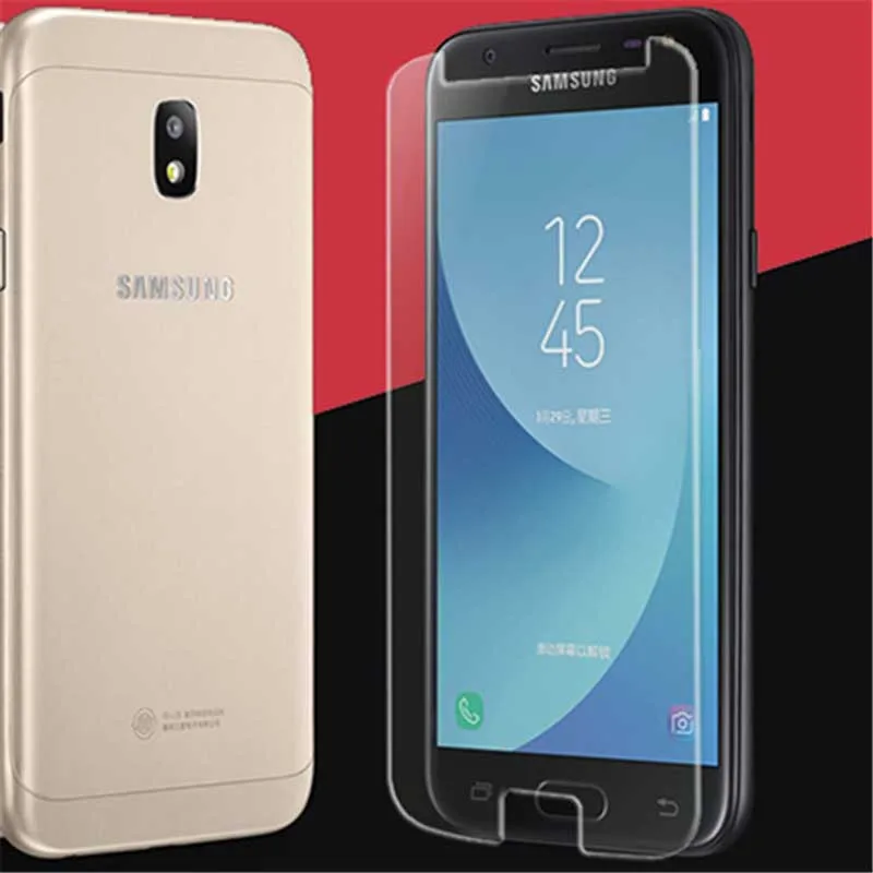 Закаленное стекло для Samsung Galaxy J3 2017 J330 защита экрана Pro J330F J330G|Защитные стёкла и