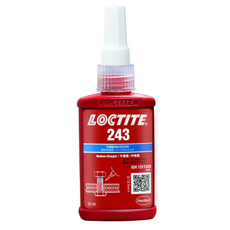

50ml New Loctite 243 Medium Strength Screw Sealing Adhesive Anti-loose Anaerobic Glue Thread Locker Adhesive Removable Glue