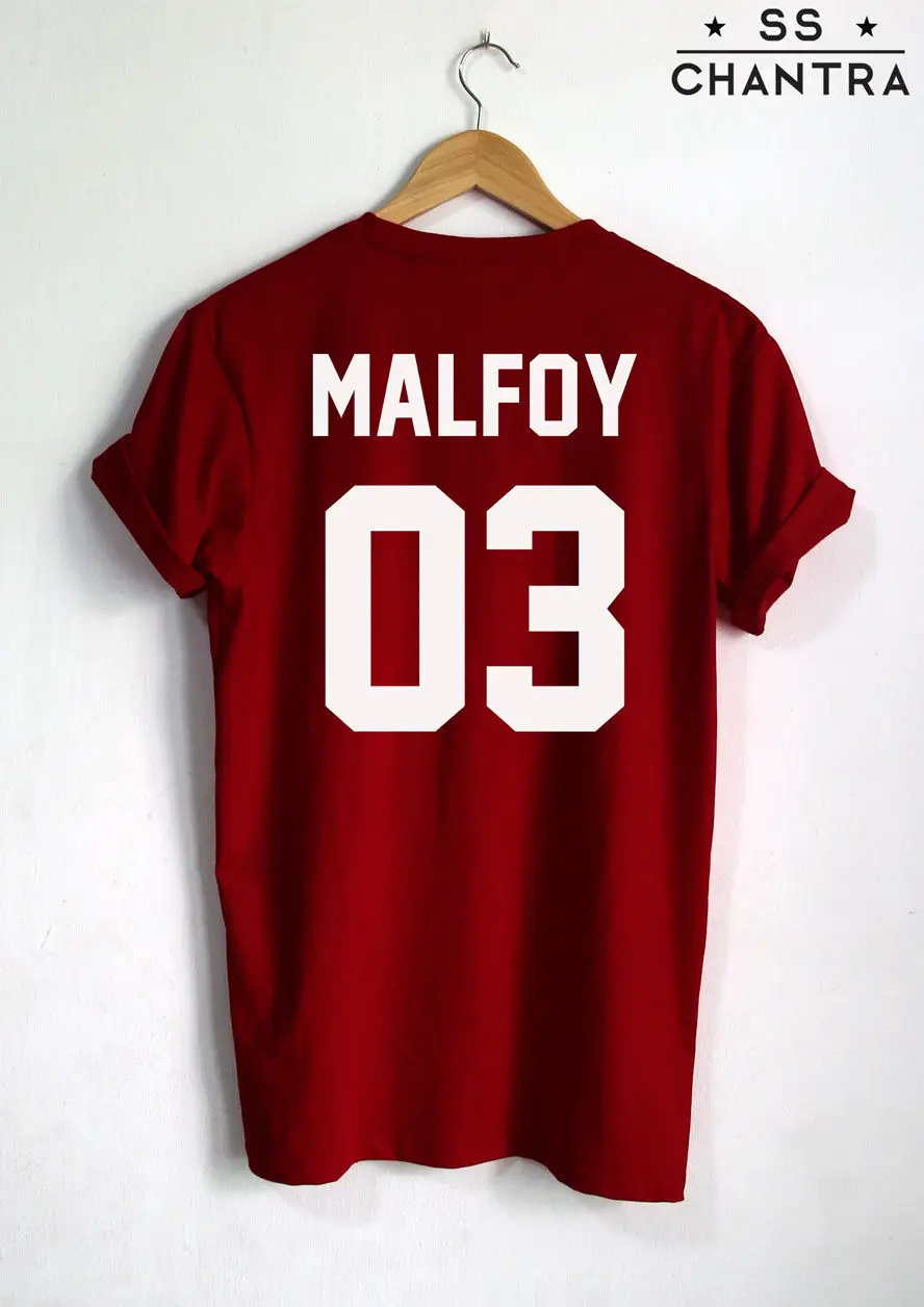 

DRACO MALFOY T-SHIRT MALFOY 03 Fashion Hipster Unisex T-Shirt More Size and Colors-A823