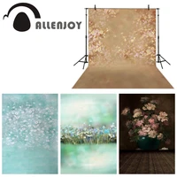 allenjoy photography background spring easter vintage painting flower old master backdrop photo studio baby photocall photophone