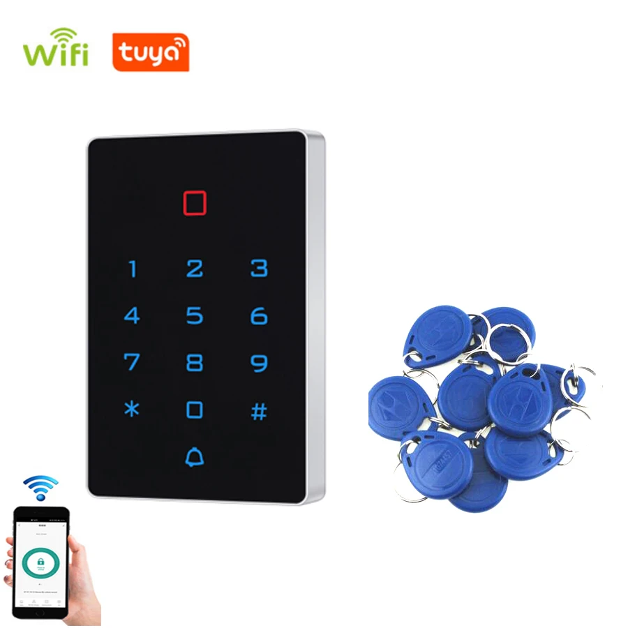 Водонепроницаемый дверной замок T12 WI-FI Tuya Smart