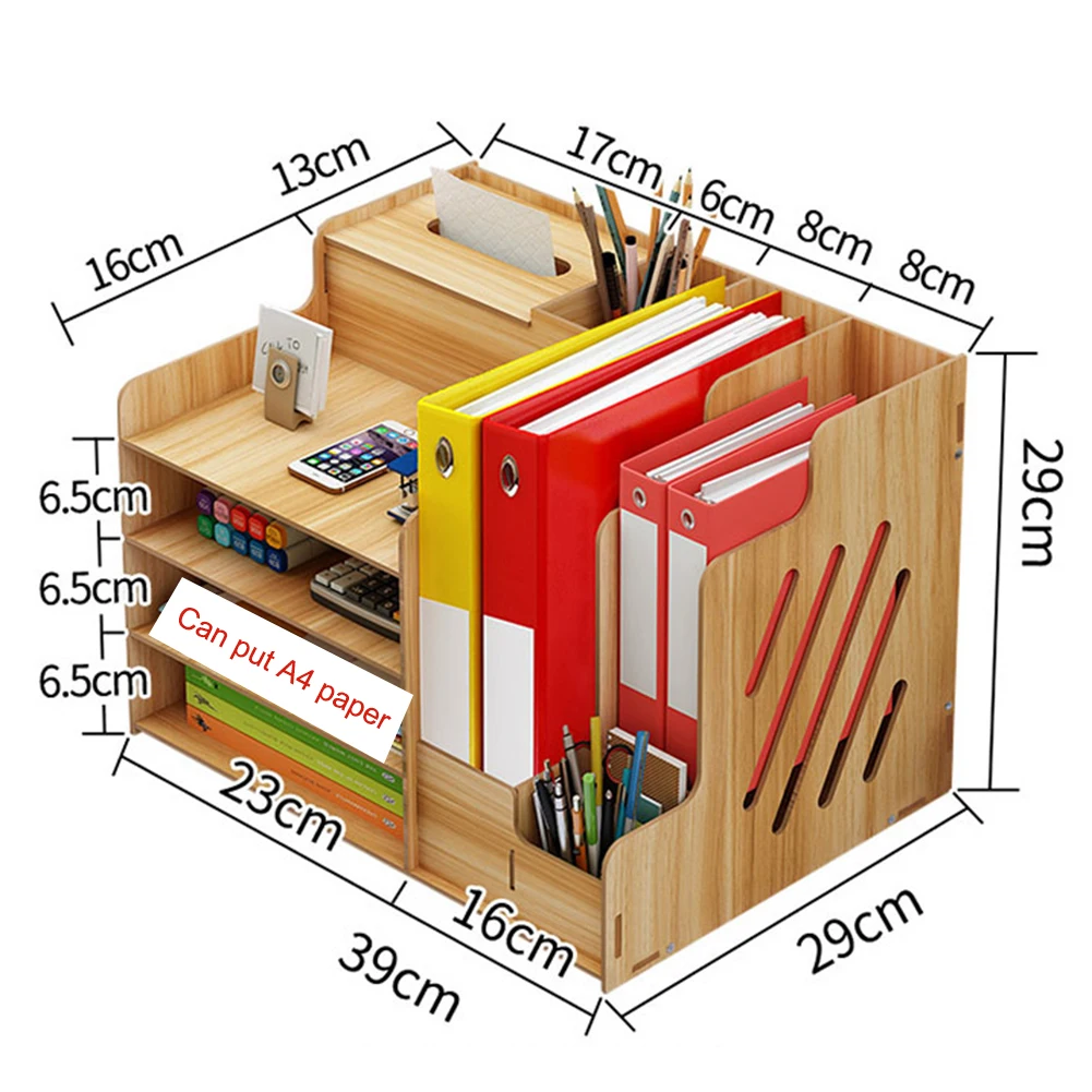 Большая многофункциональная настольная коробка для хранения сделай сам
