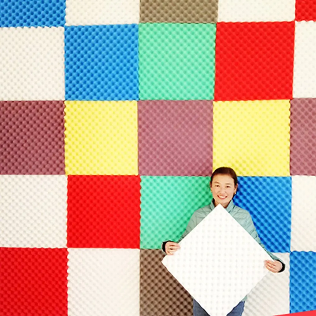 1 шт. Звукопоглощающая хлопчатобумажная Акустическая плитка в форме пирамиды |