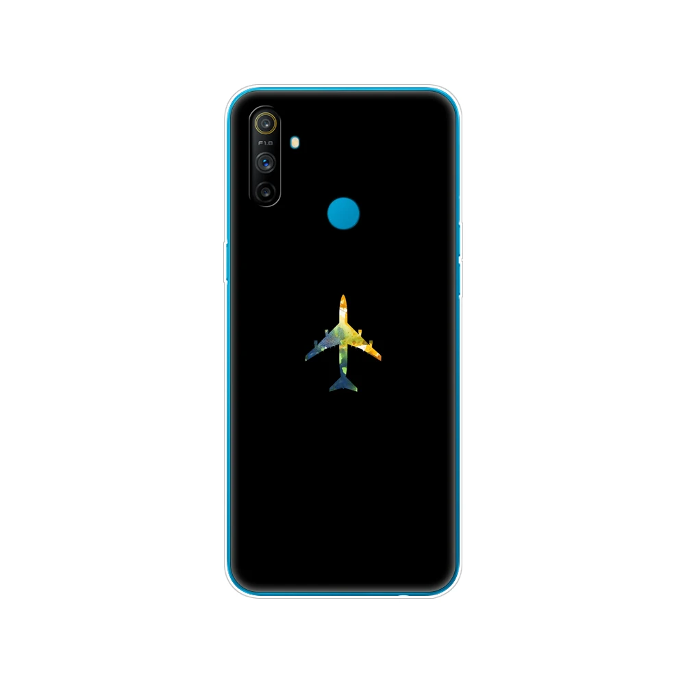 Футляр для телефона Realme C3 из мягкого силиконового ТПУ задней части OPPO RMX2020 C 3 RealmeC3 защитный кожух для телефона Funda 6,5 дюймов Тигр Кот на.
