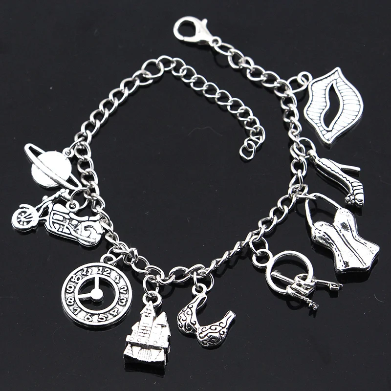 Лидер продаж амулетный браслет Rocky с ужасами бюстгальтер из сетки на высоком