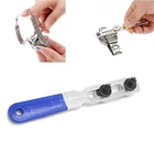 Регулируемая открывалка для часов из нержавеющей стали, съемник задней крышки, Ремонтный гаечный ключ, набор инструментов для часовщика