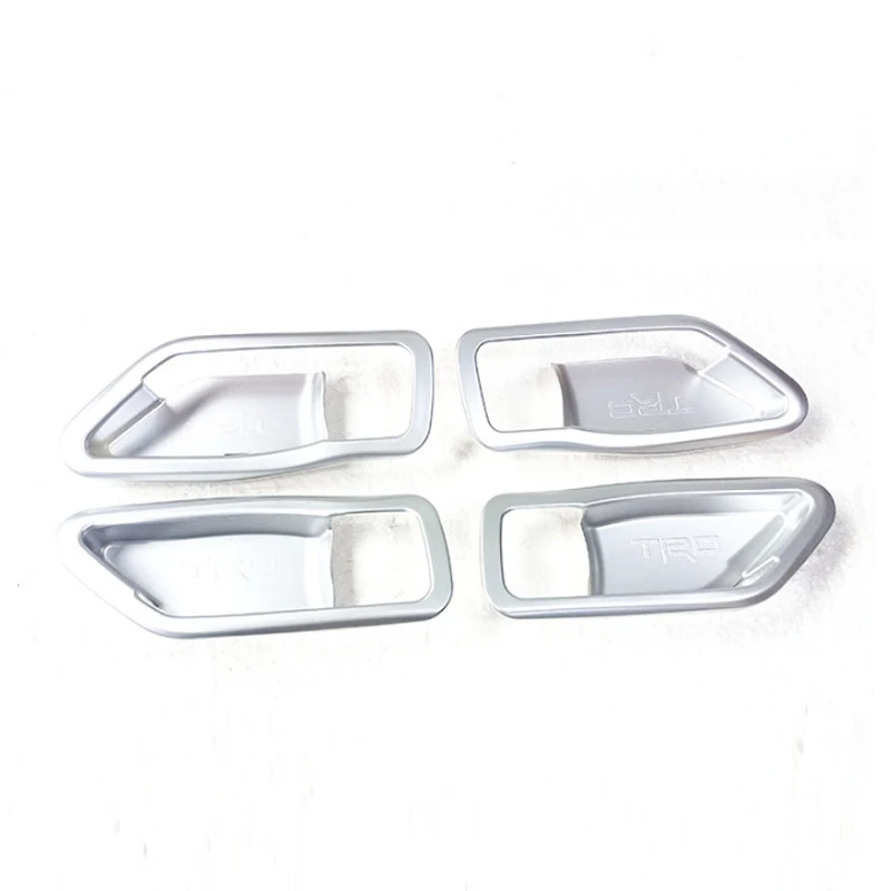 Стайлинг автомобиля интерьерная дверная ручка крышка рамы отделка 4 шт. ABS