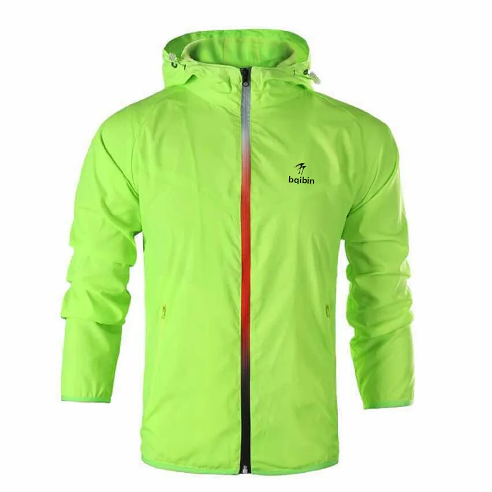 Мужская водонепроницаемая облегающая куртка Повседневная Толстовка с капюшоном