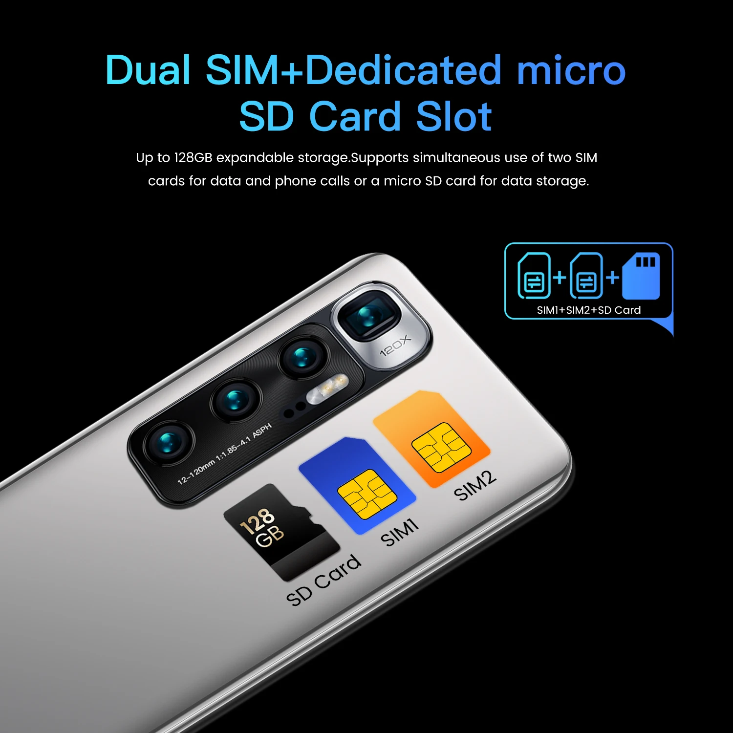 

2021 Global Version 7.2Inch M10 Ultra Smartphone Network 8GB RAM 256GB ROM Octa Core Snapdragon 855 Wholesale MobilePhone