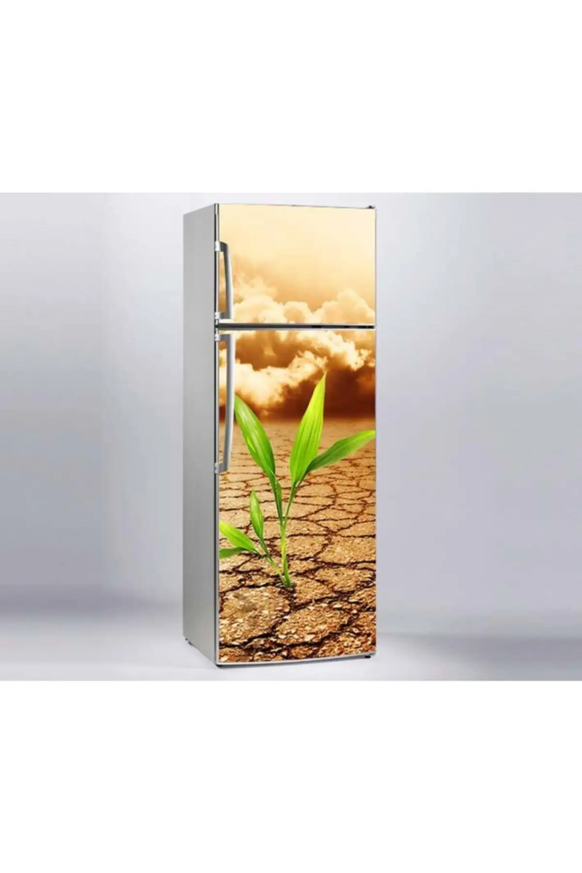 

Refrigerator Sticker Dry Soil