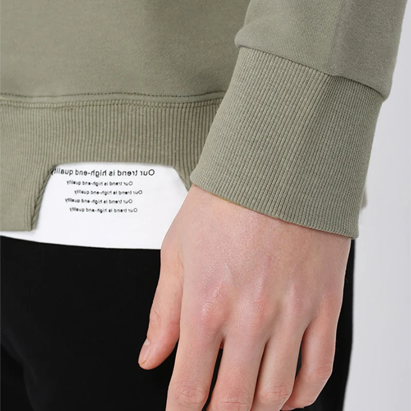 Мужская повседневная хлопковая толстовка с круглым вырезом | одежда