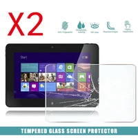 2pcs tablet tempered glass screen protector cover for dell venue 10 pro tablet computer anti scratch explosion proof screen