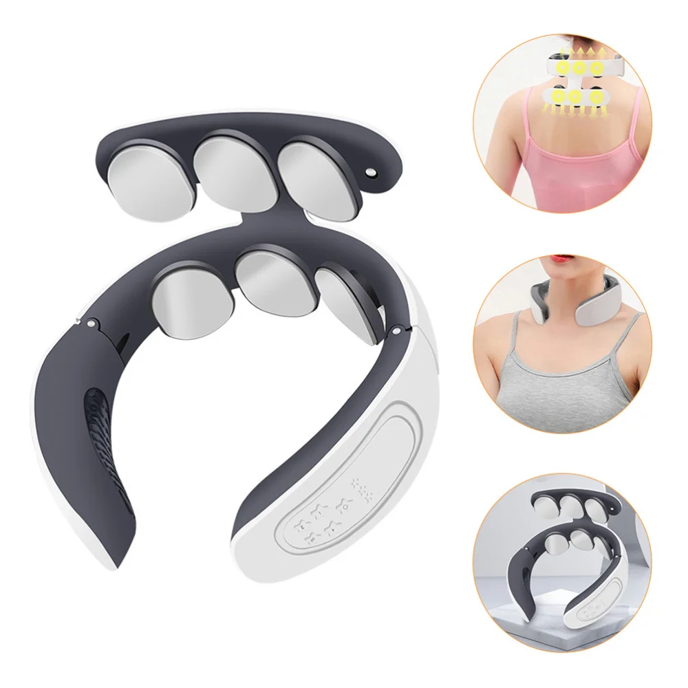

1 Set Rechargeable Electric Neck Massager Relief Neck Physiotherapy Instrument