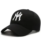Кепка NY MY New York с вышивкой, кепка для скейтборда, Спортивная Кепка-тракер, простой бейсболка в стиле хип-хоп для мужчин и женщин, бейсболка с козырьком от солнца
