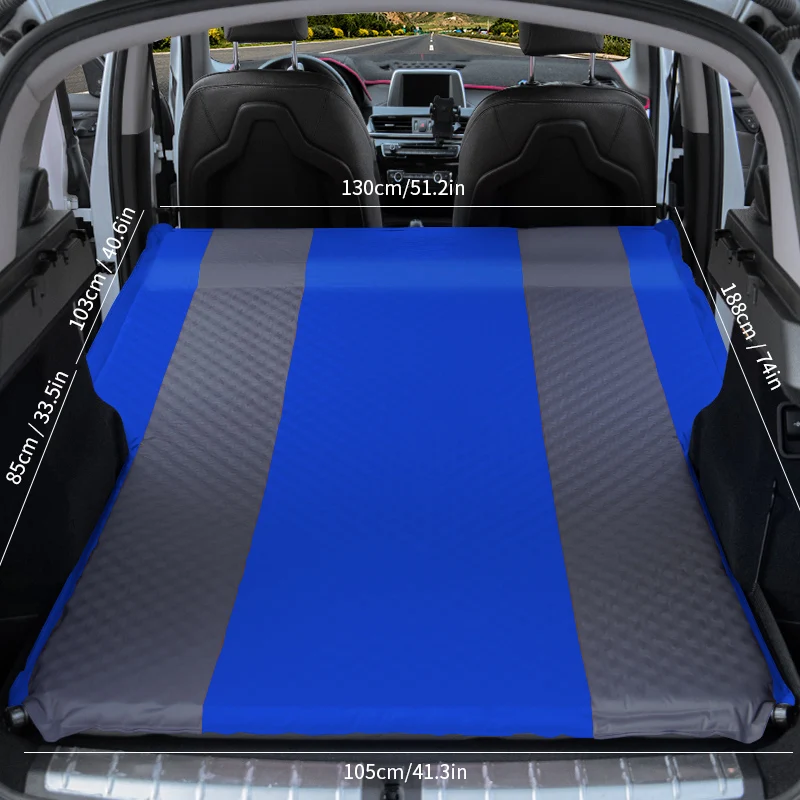 

Fully Automatic Inflation Car Inflatable Bed Car Supplies Sleeping Mattress Car SUV Rear Row Rear Seat Cushion Sleeping Pad Air