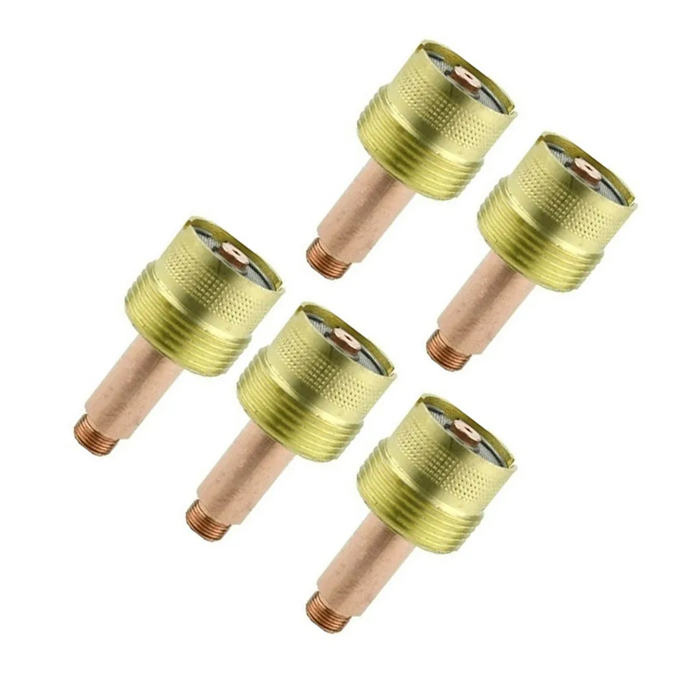 

5pcs 995795 Large TIG Gas Lens Collet Bodies 1/8\\\" Gas Lens Collet Body TIG WP17 WP18 WP26 Welding Torch
