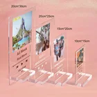 Модная акриловая доска с подставкой под заказ, фото, музыка, песня, певец, текст, альбом, Обложка, персонализированные кодовые украшения Spotify