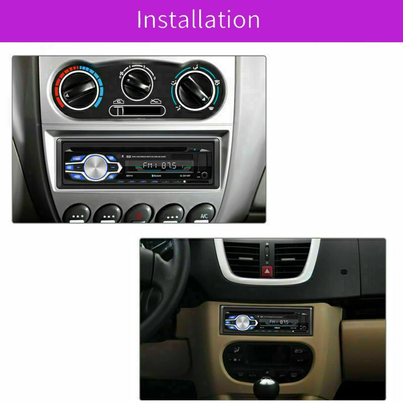 Автомагнитола 1 DIN с поддержкой Bluetooth автомагнитола функцией громкой связи USB