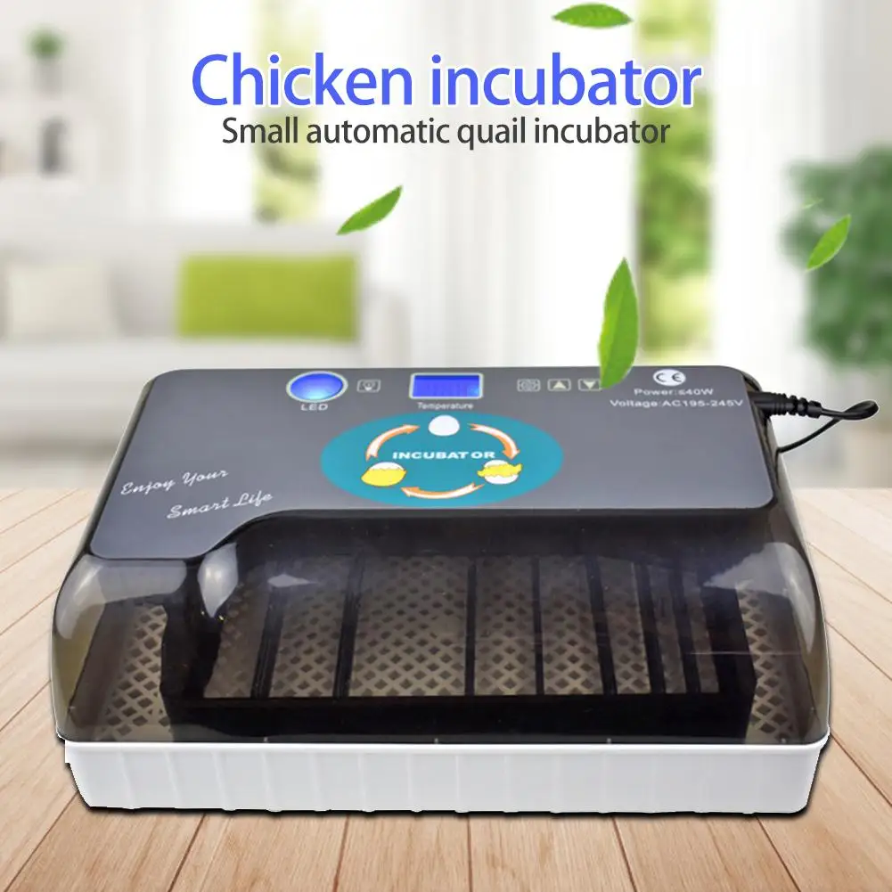 

12Egg Newest Best Farm Hatchery Machine Hatchers Cheap Price Chicken Automatic Egg Incubator for Sale Quail Brooder EU/USPlug