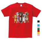 Летняя хлопковая детская одежда с принтом говорящего Тома и кота детские топы, футболки детский костюм с короткими рукавами футболки с рисунками для мальчиков и девочек