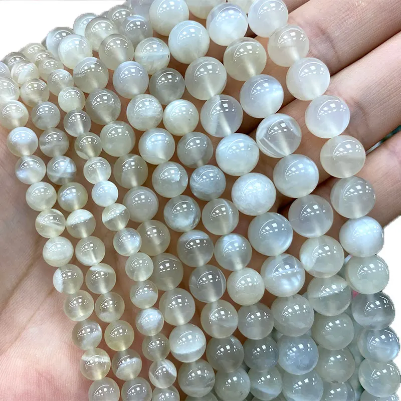 Бусины Из Натурального бирманского гипса AAA для изготовления ювелирных изделий