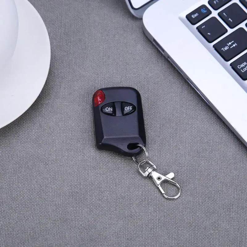 Мини карманный беспроводной пульт дистанционного управления 433 МГц 2 ключа