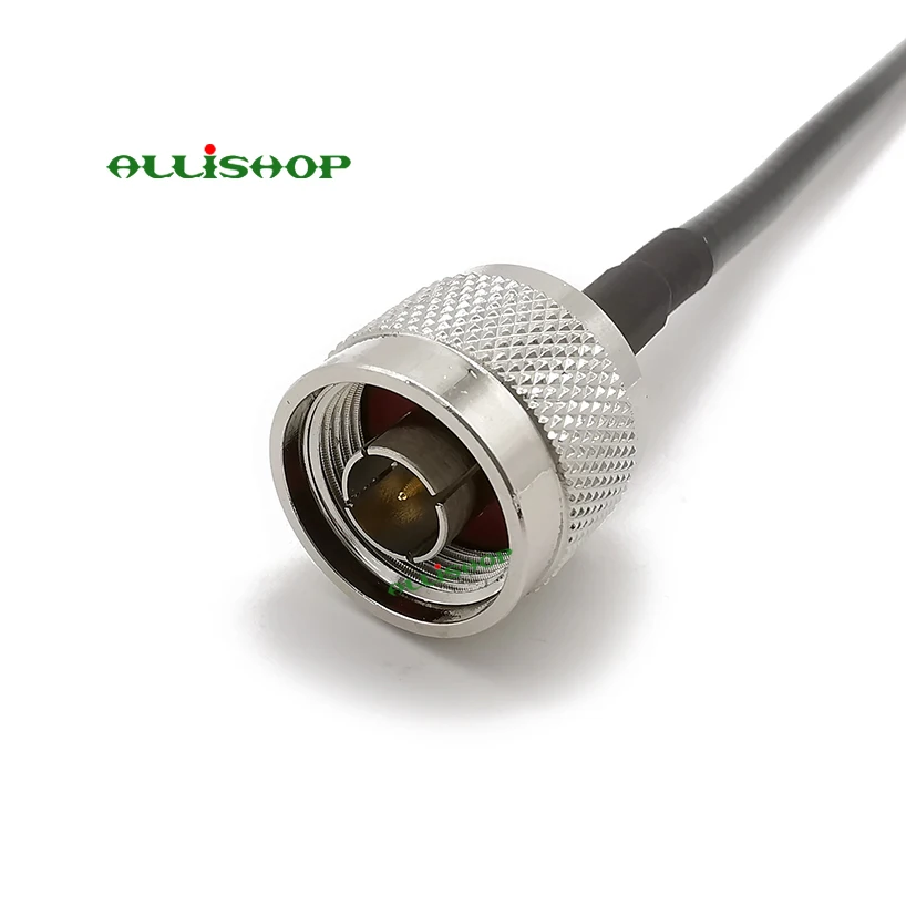 UHF PL259 Male к N Тип мужской косичка LMR-195 Ручной радио RF помощью соединительного кабеля UHF Разъем для подключения N SO239 брюк для мальчиков от 1/3/5/8/10/12/15 м