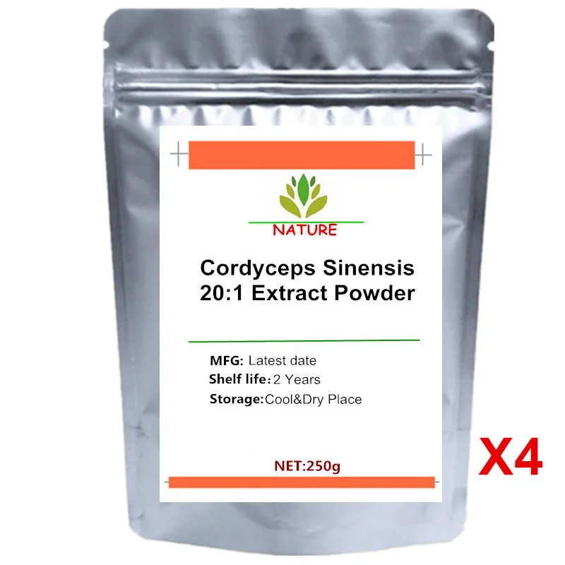 

100% Pure Certified Organic Cordyceps Sinensis Mushroom 20:1 Extract