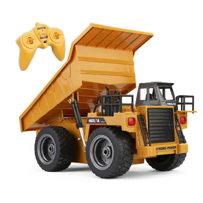 

Rc грузовик 2,4g 6-канальный пульт дистанционного Управление 540 металлический самосвал/детскй 4-колесный Реалистичная машина разгрузкой загру...