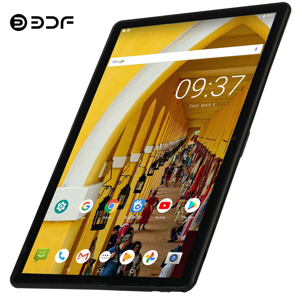 Новый 10 1 дюймов Восьмиядерный планшет с двумя камерами и вспышкой Pc Android 9 0 Google Play