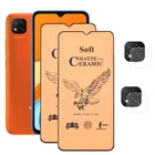 редми 9c нфсМатовый Стеклянный Redmi 9C NFC стекло Защитная пленка для экрана Redmi9 9 C Защитная пленка для Xiaomi Redmi 9 T Redmi 9A 9C очки керамика редми 9 c